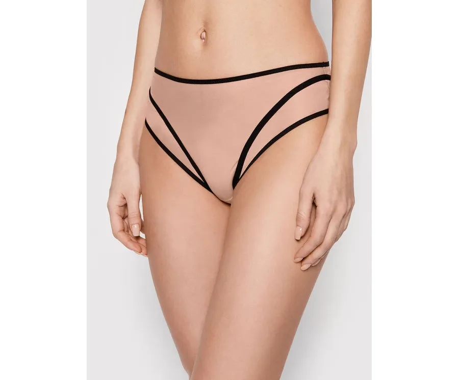 obrazek 1 Undress Code Figi klasyczne z wysokim stanem Something Classy 384 Beżowy