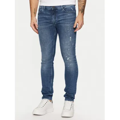 Zdjęcie KARL LAGERFELD Jeansy 265801 551832 Granatowy Slim Fit