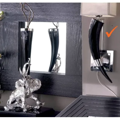 Picture A phenomenal application of horn and nickel-plated brass