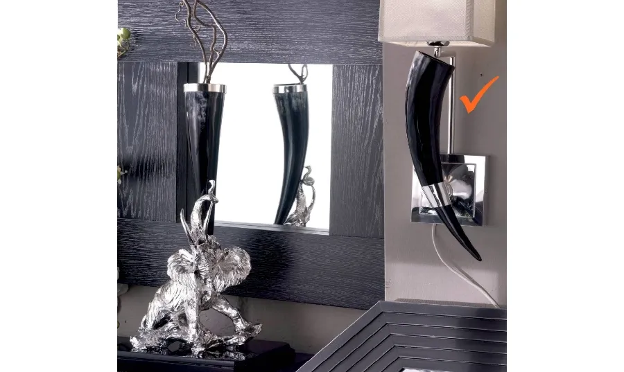 obrazek 1 Zjawiskowa aplikacja z rogu i niklowanego mosiądzu