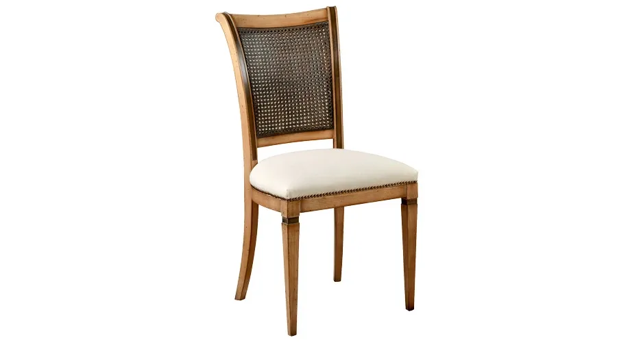 obrazek 1 Włoskie eleganckie krzesło z litego drewna