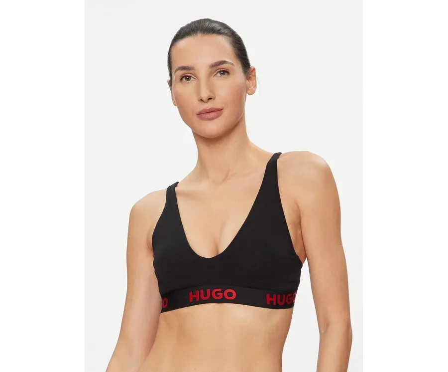 obrazek 1 Hugo Biustonosz braletka Sporty 50495867 Czarny HUGO