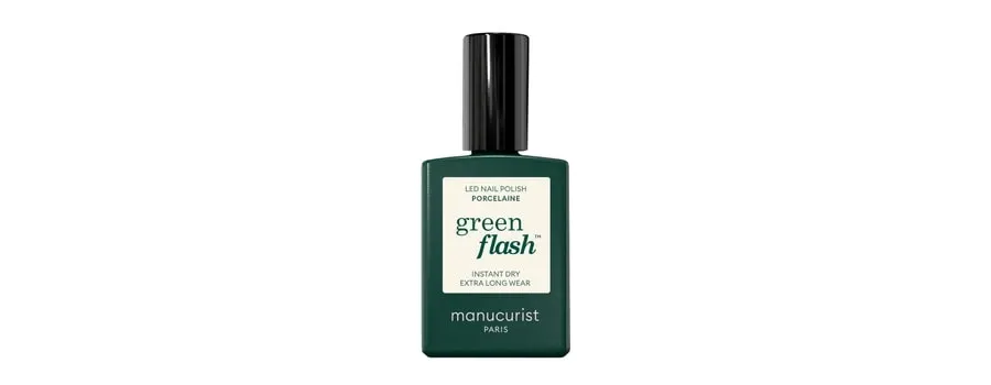 obrazek 1 manucurist Green Flash Lakier do paznokci w żelu 15 ml Porcelaine