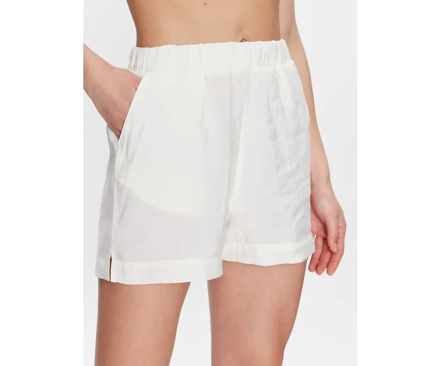obrazek 1 Rage Age Szorty materiałowe Tulum Écru Regular Fit