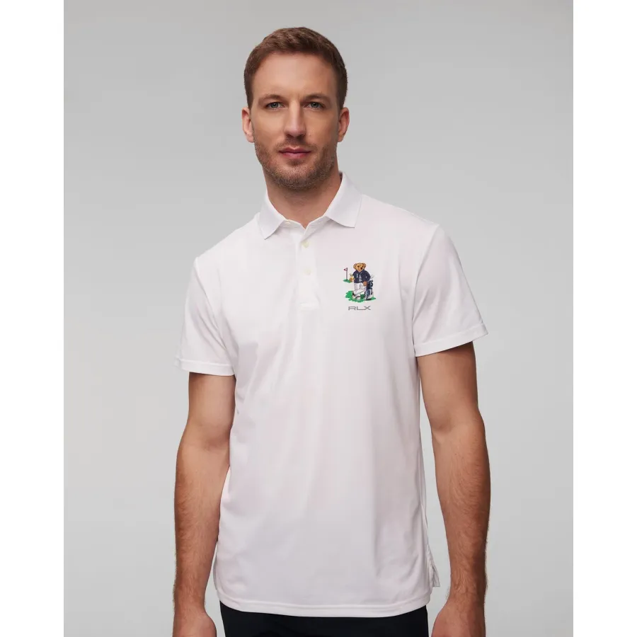 obrazek 1 Białe Polo Męskie Ralph Lauren Rlx Golf RLX Ralph Lauren