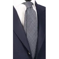 Picture Men's woolen tie made of imitation denim