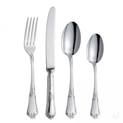 Zdjęcie Wyjątkowy 24-elementowy zestaw sztućców w skrzynce - Zaramella Argenti