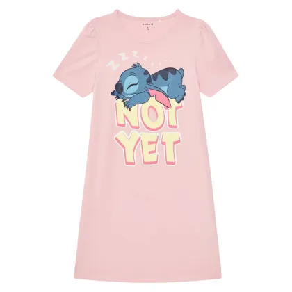 Zdjęcie NAME IT Koszula nocna Stitch 13242966 Różowy Regular Fit