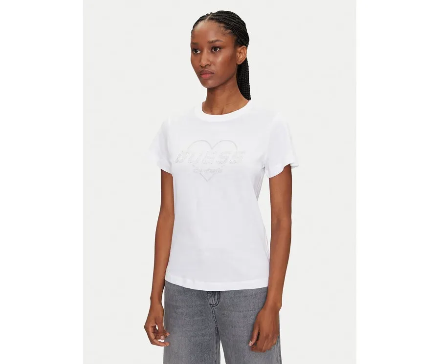 obrazek 1 Guess T-Shirt V5GI10 K9RM1 Biały Regular Fit