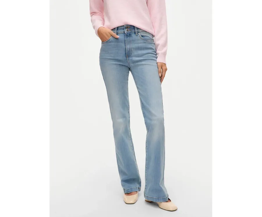 obrazek 1 Vero Moda Jeansy Tanna 10325960 Niebieski Flared Fit