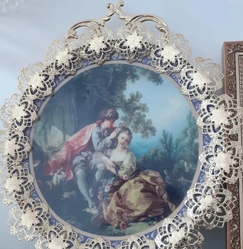 Zdjęcie Dekoracyjny obraz z porcelany