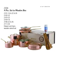 Zdjęcie Zestaw luksusowych naczyń miedzianych - Ruffoni Protagonista