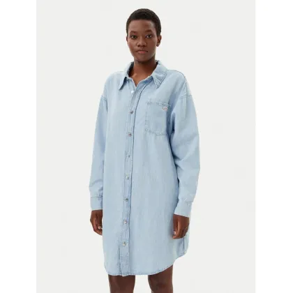 Zdjęcie Calvin Klein Jeans Sukienka jeansowa J20J225172 Niebieski Relaxed Fit