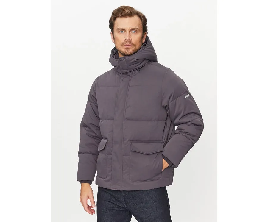 obrazek 1 Pepe Jeans Kurtka zimowa Biel PM402837 Szary Regular Fit