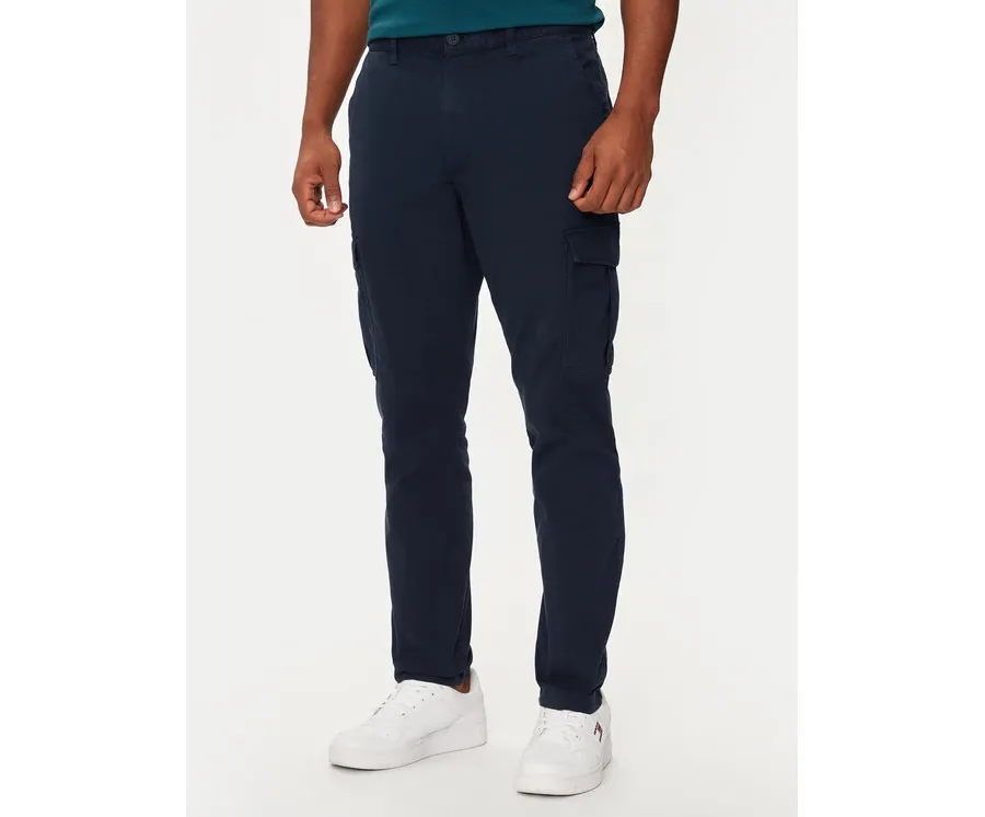 obrazek 1 Tommy Jeans Spodnie materiałowe Austin DM0DM20750 Granatowy Slim Fit