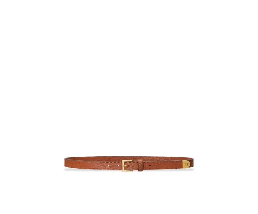 obrazek 1 Lauren Ralph Lauren Pasek Damski 412912036001 Brązowy LAUREN RALPH LAUREN