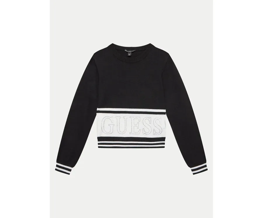 obrazek 1 Guess Sweter J4YR01 Z3GW0 Czarny Regular Fit
