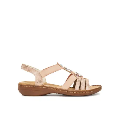 Zdjęcie Rieker Sandały 60855-31 Różowy