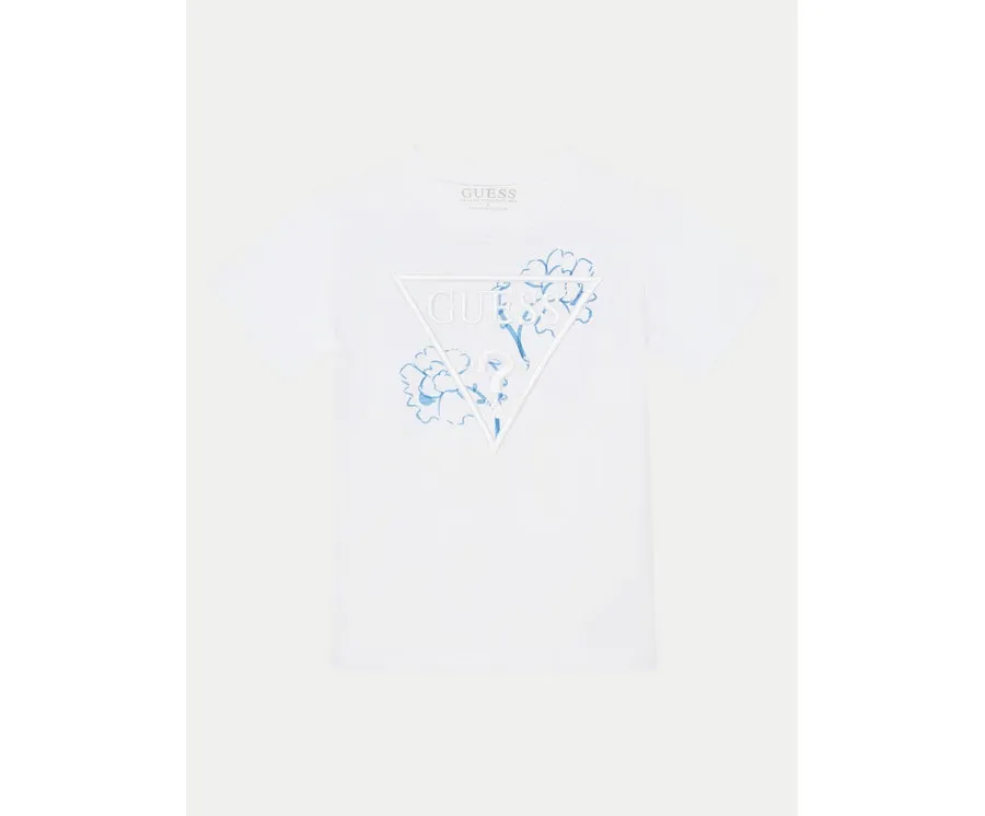 obrazek 1 Guess T-Shirt L5GI09K 8HM4 Biały Regular Fit