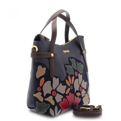 Zdjęcie Włoska stylowa torebka ze skóry - Giudi