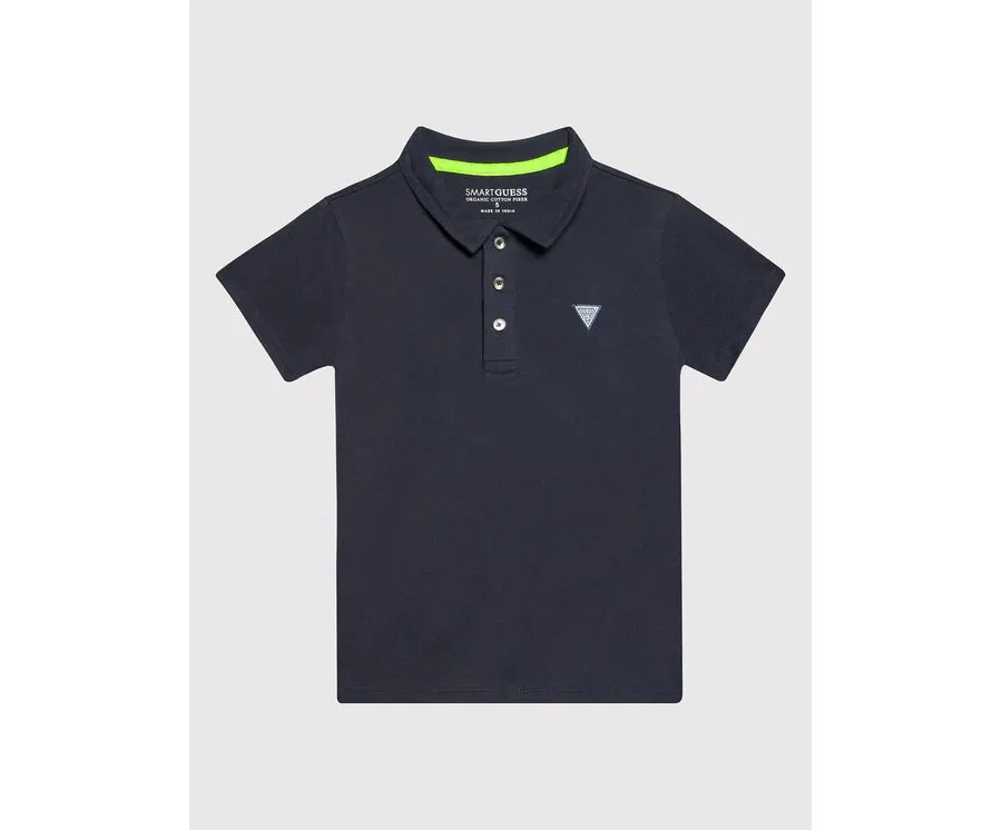 obrazek 1 Guess Polo N2GP03 KAPY0 Granatowy Regular Fit