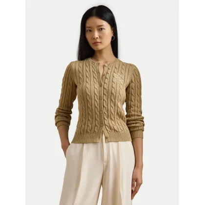 Zdjęcie LAUREN RALPH LAUREN Kardigan 200932225007 Beżowy Slim Fit