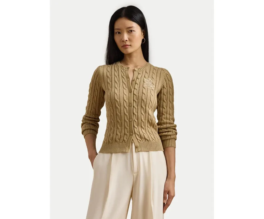 obrazek 1 LAUREN RALPH LAUREN Kardigan 200932225007 Beżowy Slim Fit