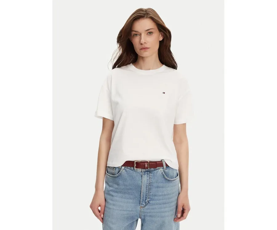 obrazek 1 Tommy Hilfiger T-Shirt UW0UW05763 Biały Regular Fit