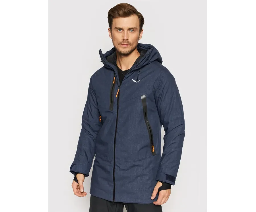 obrazek 1 Salewa Kurtka zimowa Elmo 28045 Granatowy Regular Fit