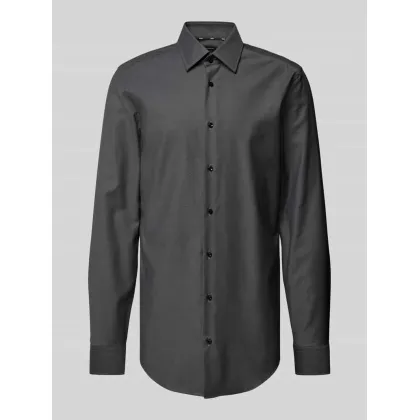 Zdjęcie Koszula biznesowa o kroju slim fit z kołnierzykiem typu kent model ‘Hank’