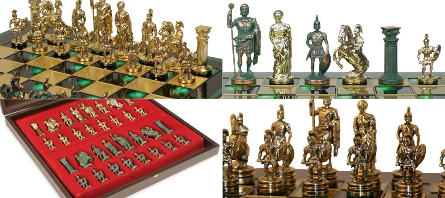 picture 2 Luxurious chess set with figures of Romans