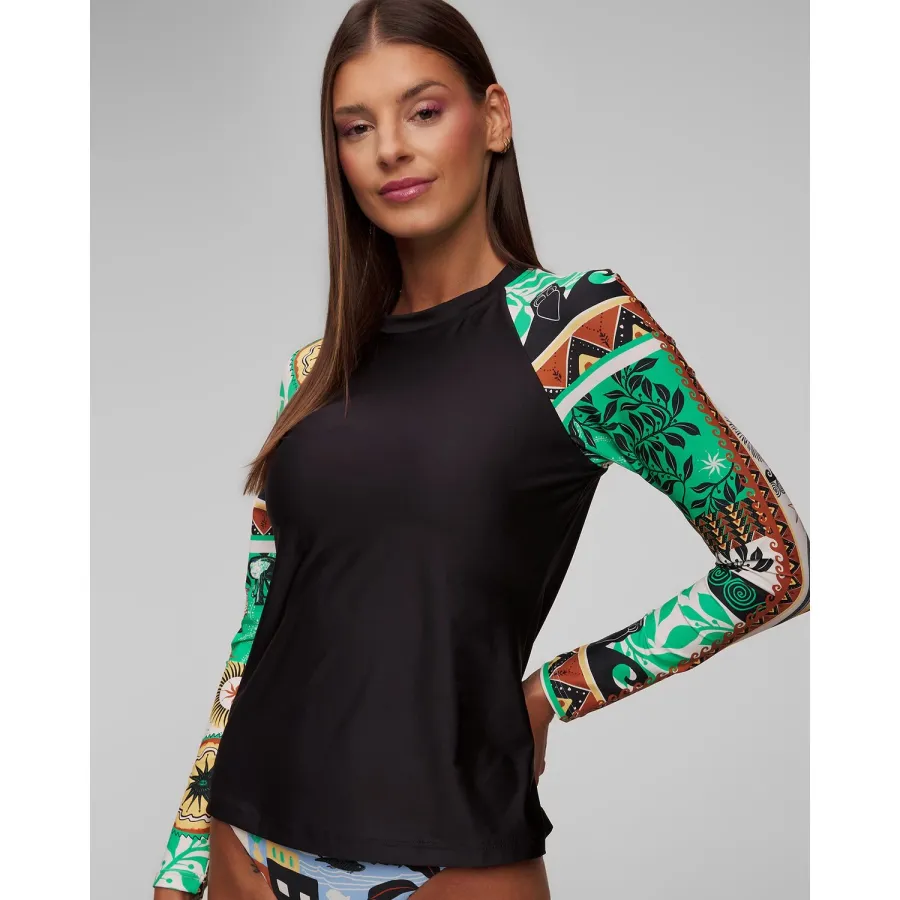 obrazek 1 Longsleeve Do Pływania Damski Seafolly Long Sleeve Rashvest
