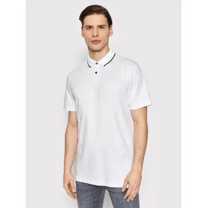 Zdjęcie Selected Homme Polo Leroy 16082844 Biały Regular Fit