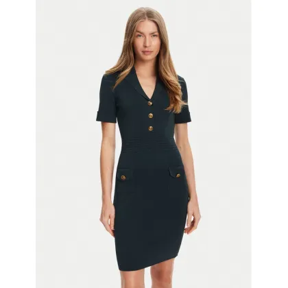 Zdjęcie Guess Sukienka dzianinowa W5YK29 Z0130 Zielony Slim Fit