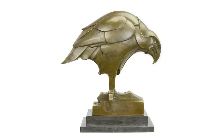 obrazek 1 Elegancka rzeźba orła w stylu Art deco