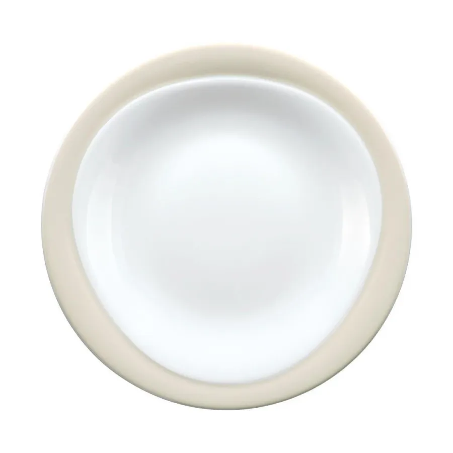 obrazek 1 Okrągły porcelanowy talerz śniadaniowy 23 cm w stylu nowoczesnym - Seltmann Weiden