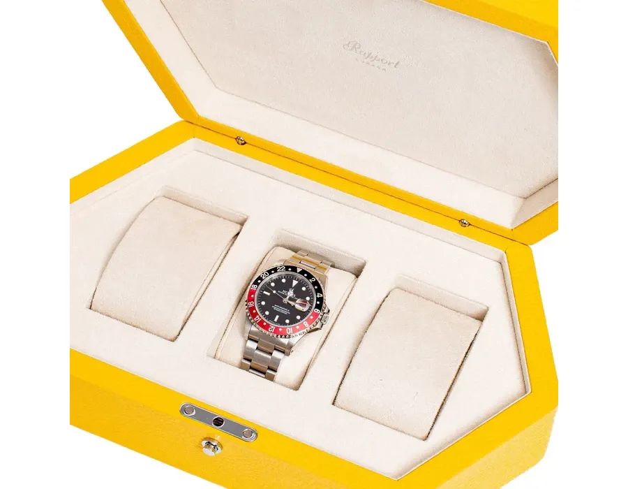 obrazek 4 Luksusowy skórzany pojemnik na zegarki od Rapport London