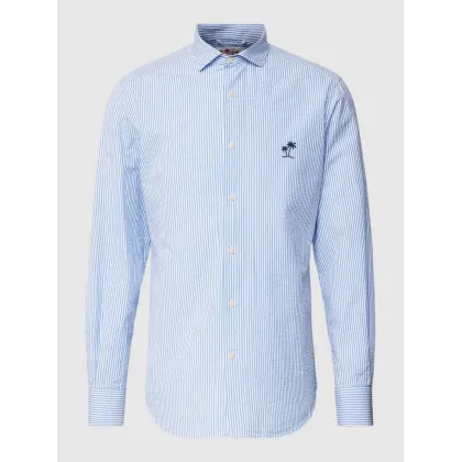 Zdjęcie Koszula casualowa o kroju slim fit z kołnierzykiem typu kent model ‘PAMPLONA’