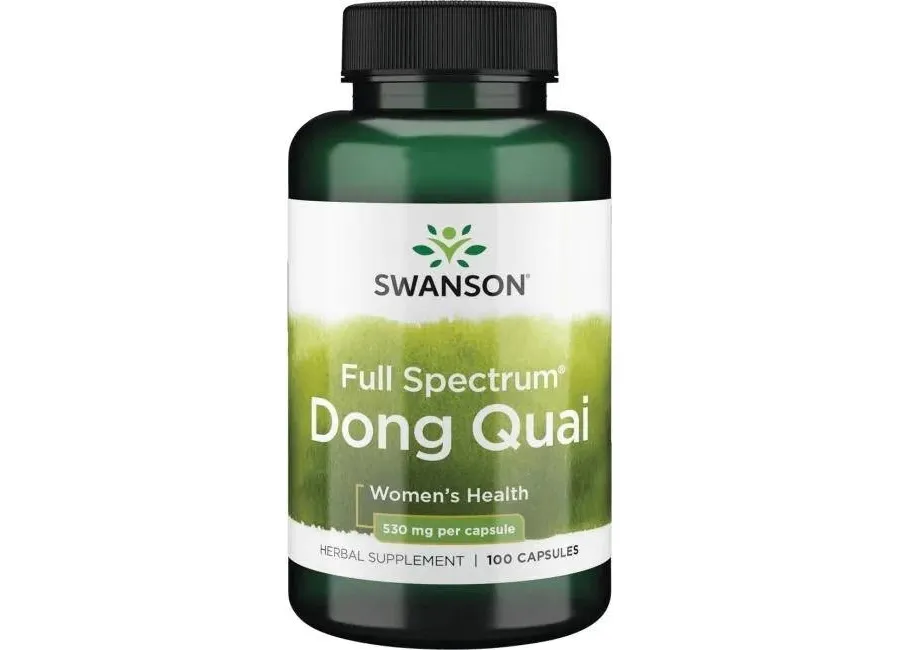 obrazek 1 Swanson Dong Quai Preparat wspierające zdrowie hormonalne Kapsułki