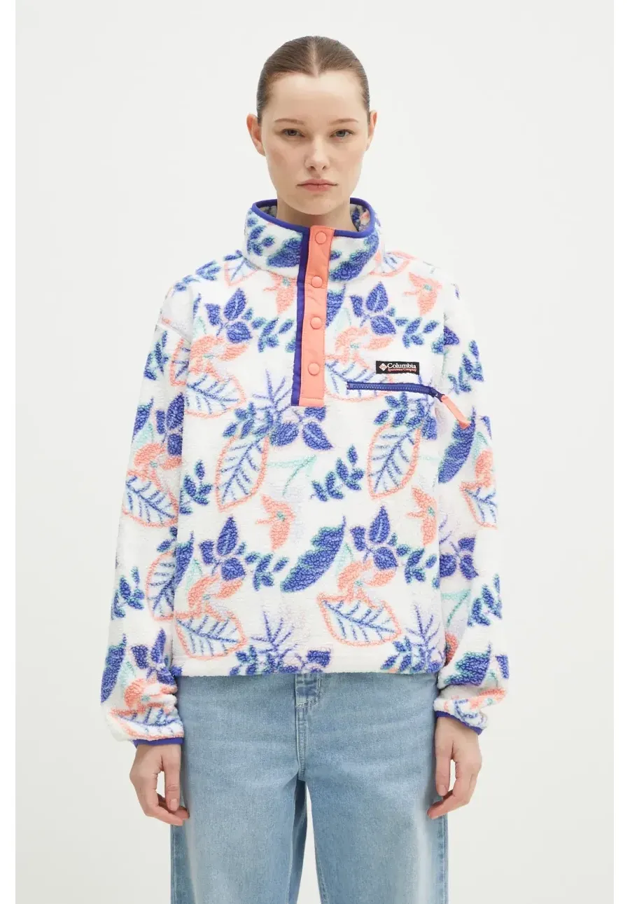 obrazek 1 Columbia bluza sportowa Helvetia kolor różowy wzorzysta 2098501