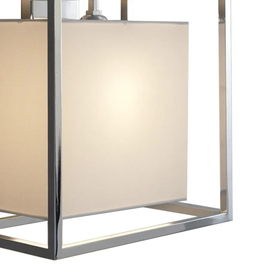 obrazek 1 Kwadratowa lampa ścienna H.32xL.32xP.20 cm