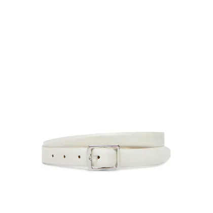 Zdjęcie Calvin Klein Pasek Damski Classic Square Buckle Belt 20Mm LV04F7036G Biały