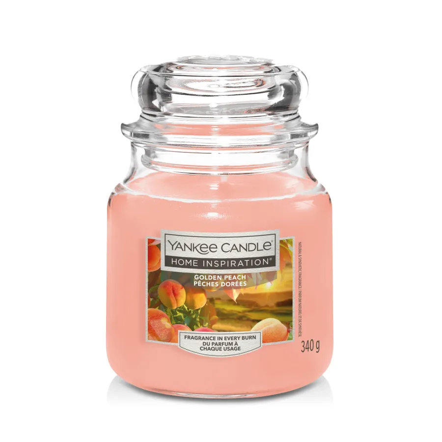 obrazek 1 Yankee Candle Świeca Home Inspiration Golden Peach, 340 g