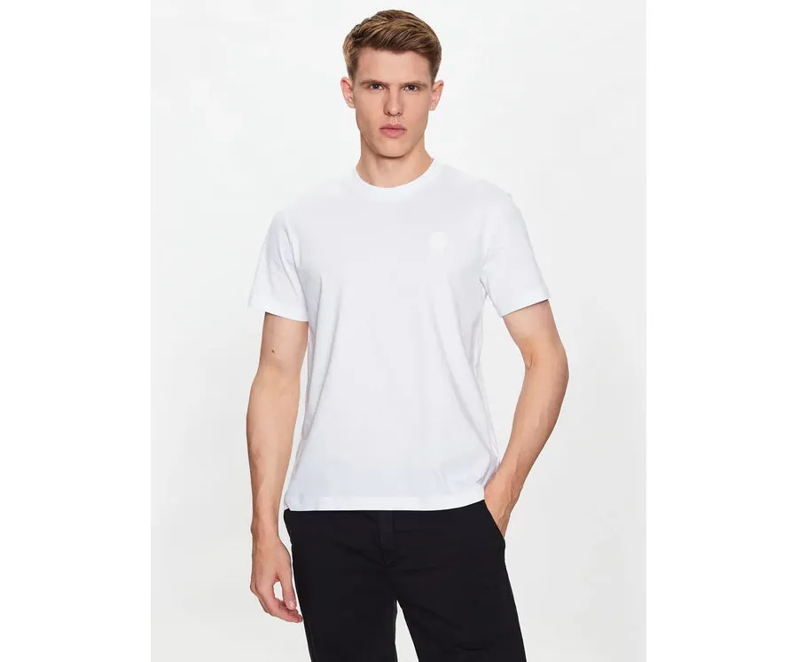 obrazek 1 Trussardi T-Shirt 52T00735 Biały Regular Fit