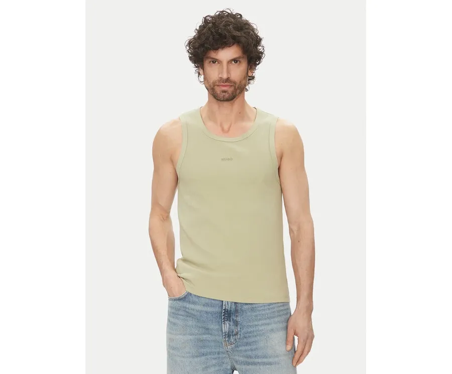 obrazek 1 HUGO Tank top Dapota 50542089 Zielony Slim Fit