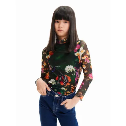 Zdjęcie Desigual Bluzka 23WGTK19 Kolorowy Regular Fit