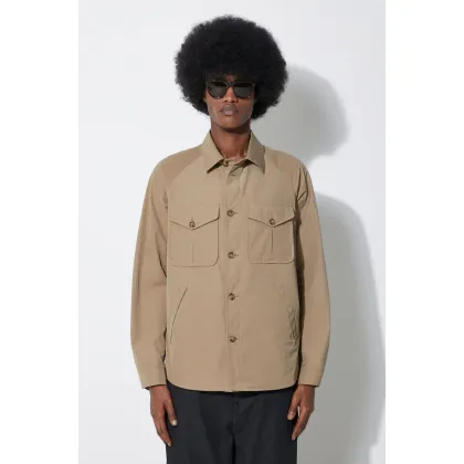 Zdjęcie Baracuta kurtka Shirt Jacket Br Cloth męska kolor beżowy przejściowa BRCPS1044