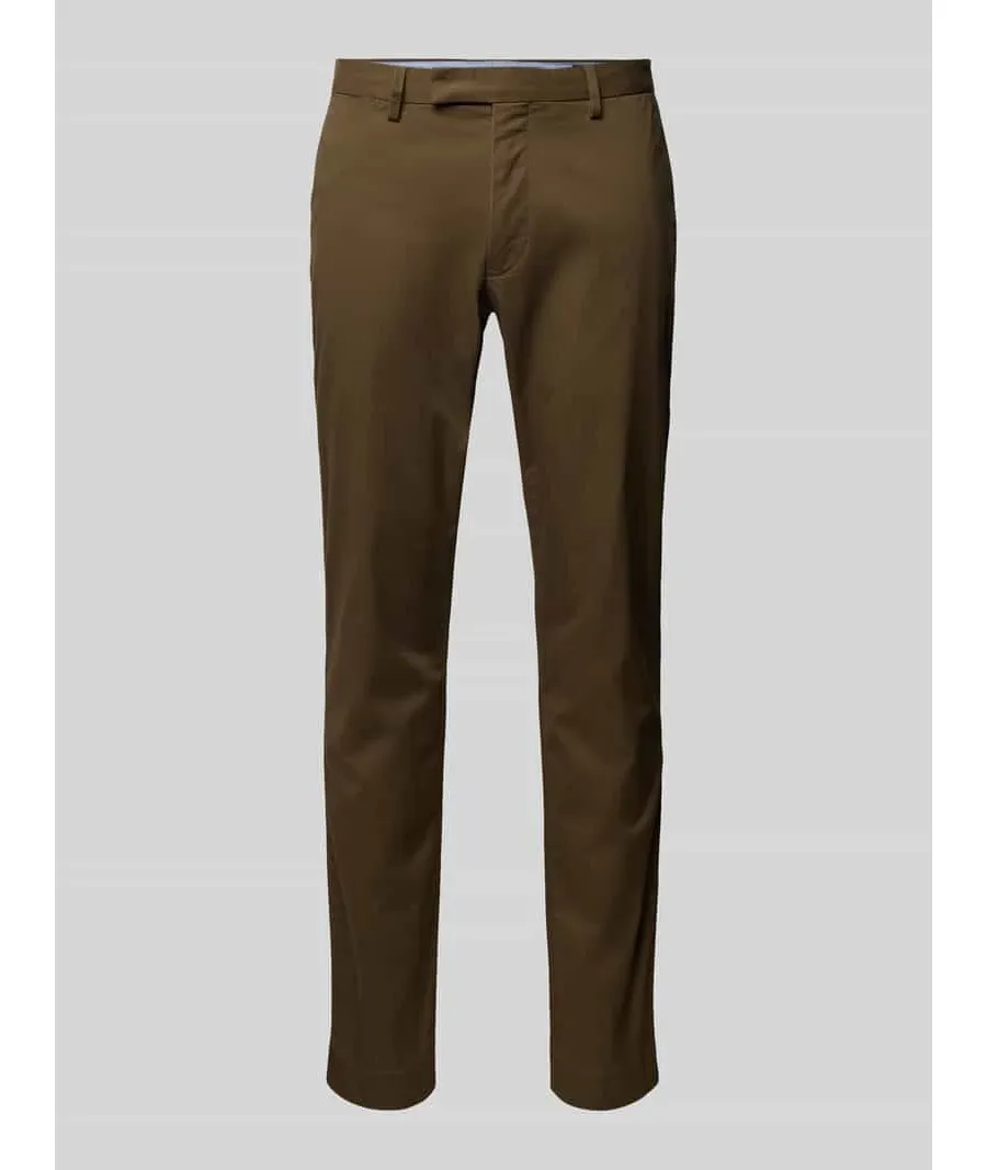 obrazek 1 Chinosy o kroju slim stretch fit ze szlufkami na pasek