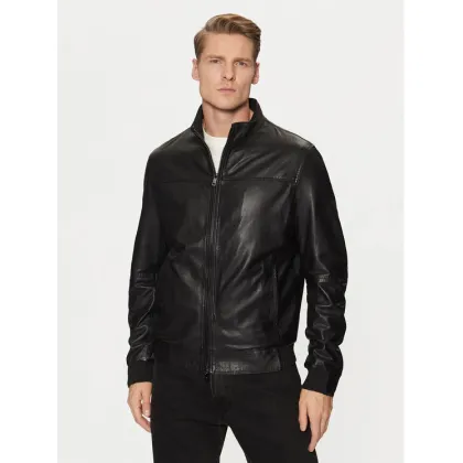 Zdjęcie Milestone Kurtka skórzana Gilberto 511059 60395 Czarny Regular Fit