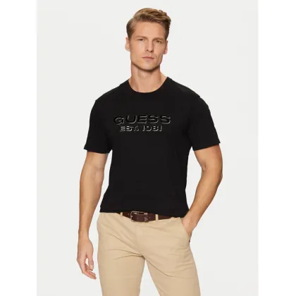 Zdjęcie Guess T-Shirt M5RI50 K9RM1 Czarny Regular Fit